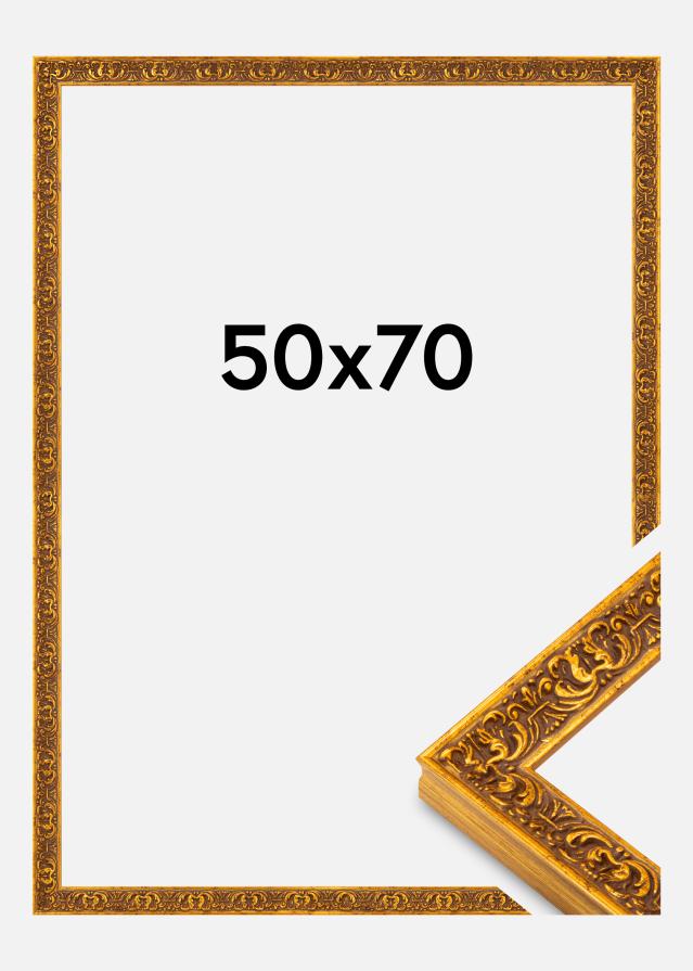 Okvir Amber Akrylno staklo Zlato 50x70 cm