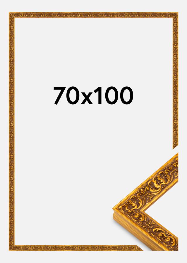 Okvir Amber Akrilno staklo Zlato 70x100 cm