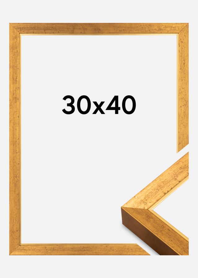 Okvir Brema Akrilno staklo Zlato 30x40 cm