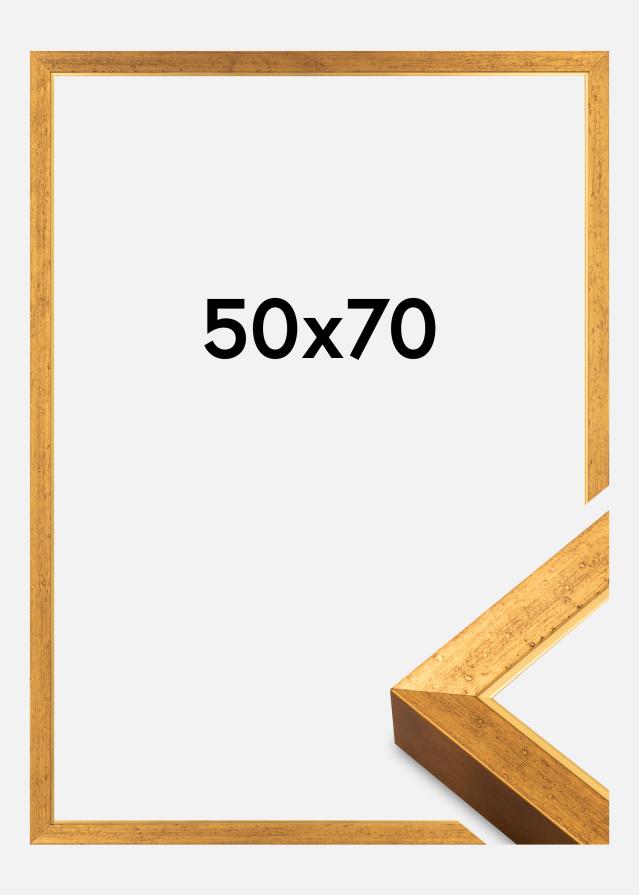 Okvir Brema Akrilno staklo Zlatna 50x70 cm
