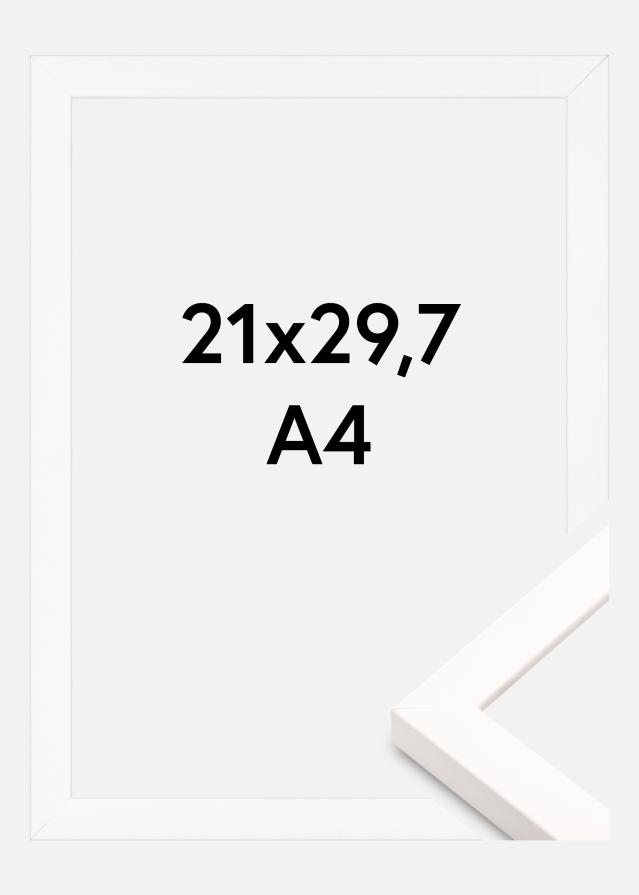 Okvir Brooke Akrylno staklo Bijela 21x29,7 cm (A4)