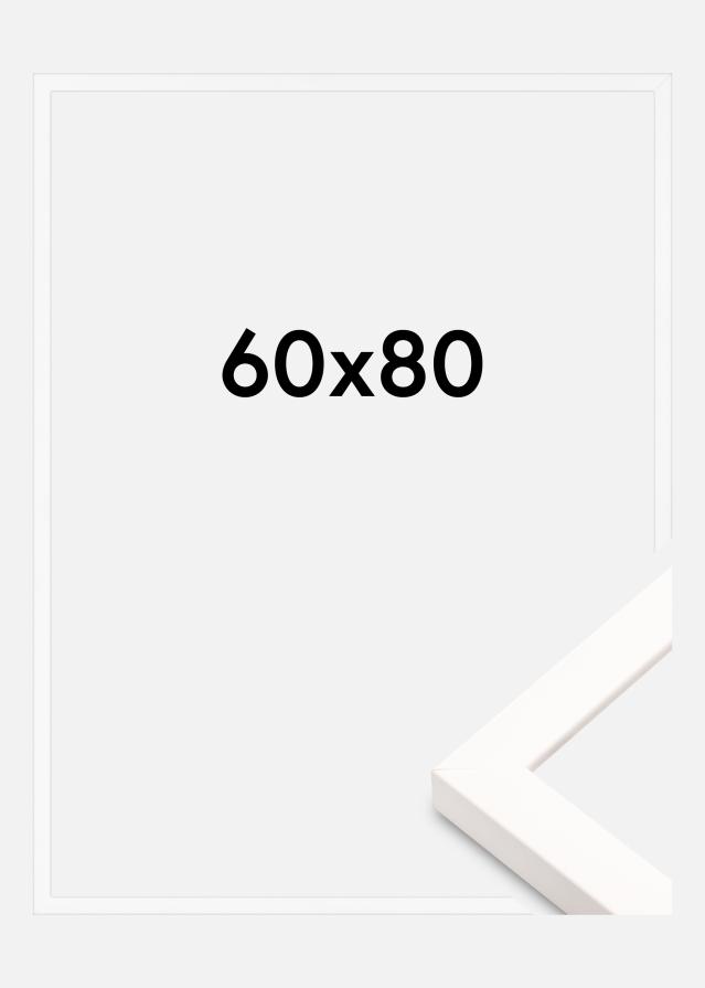 Okvir Brooke Akrilno staklo Bijela 60x80 cm