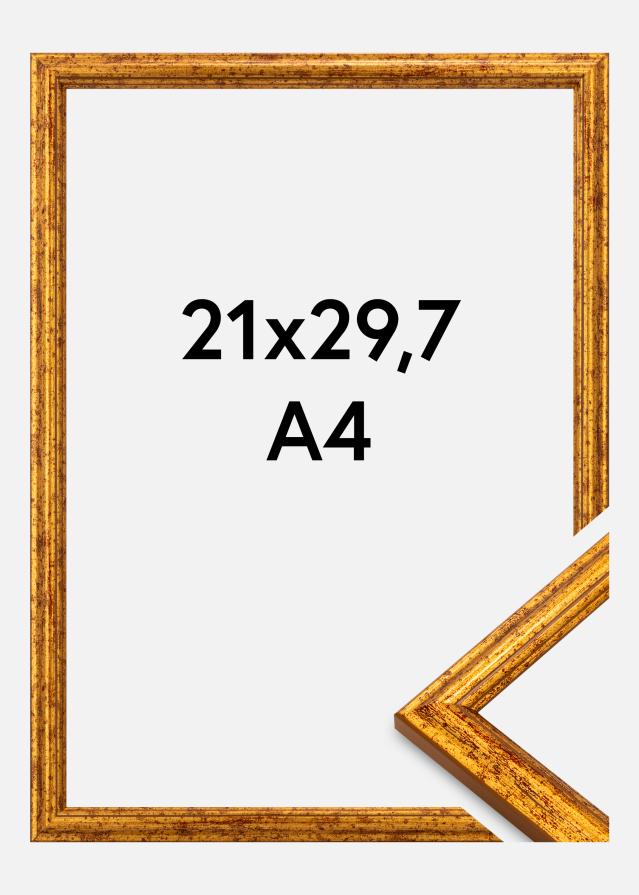Okvir Claudia Akrylglas Zlatna 21x29,7 cm (A4)