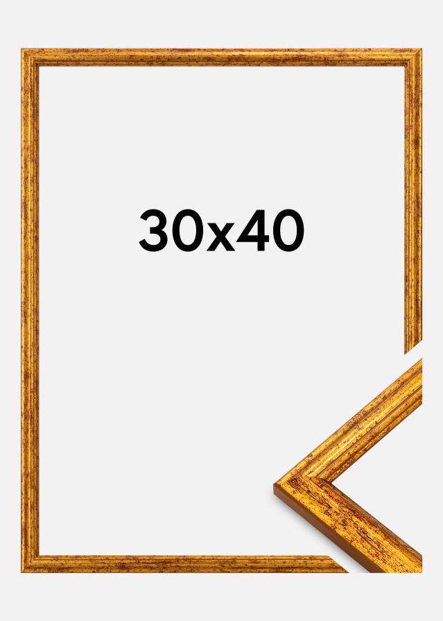 Okvir Claudia Akrilno staklo Zlatno 30x40 cm