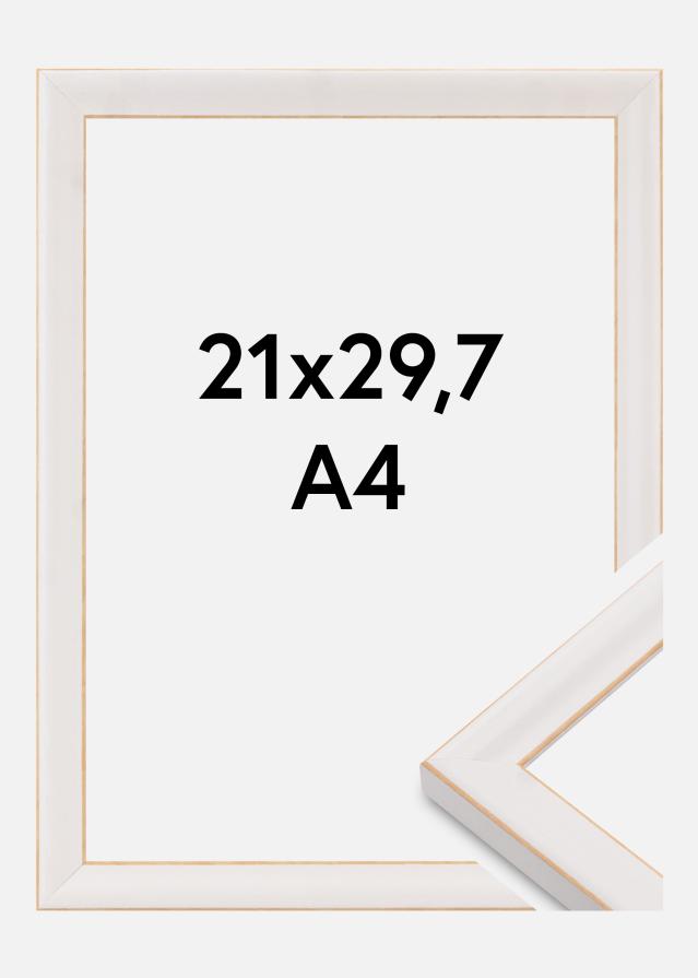 Okvir Marie Claire Akrylno staklo Bijelo 21x29,7 cm (A4)