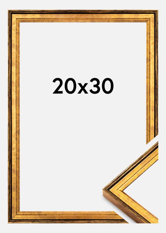 Okvir Ringa Akrilno staklo Zlato 20x30 cm