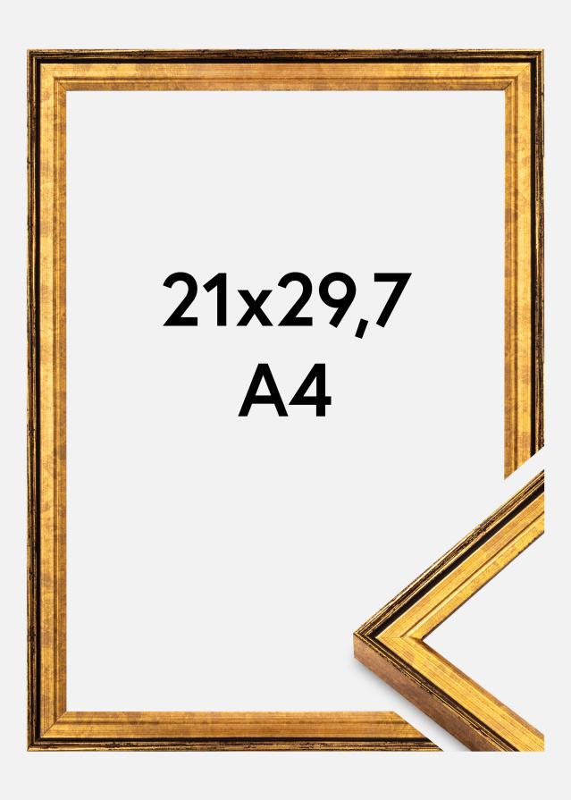 Okvir Ringa Akrilno staklo Zlatna 21x29,7 cm (A4)