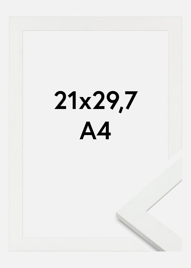 Okvir Sandra Akrilno staklo Bijelo 21x29,7 cm (A4)