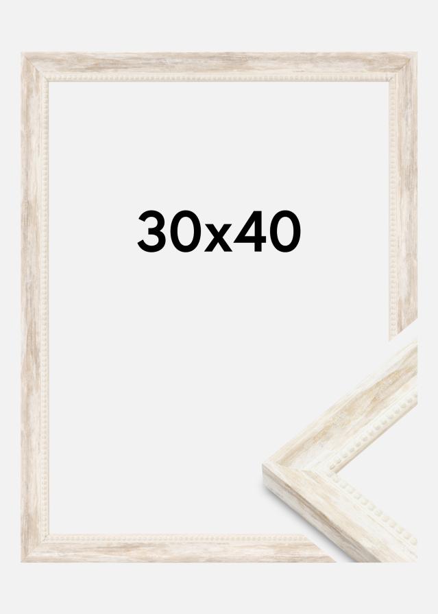 Okvir Soledad Akrilno staklo Bijela 30x40 cm