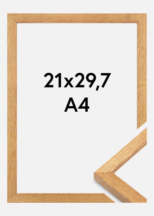 Okvir Tulipa Akrilno staklo masiv hrast 21x29,7 cm (A4)