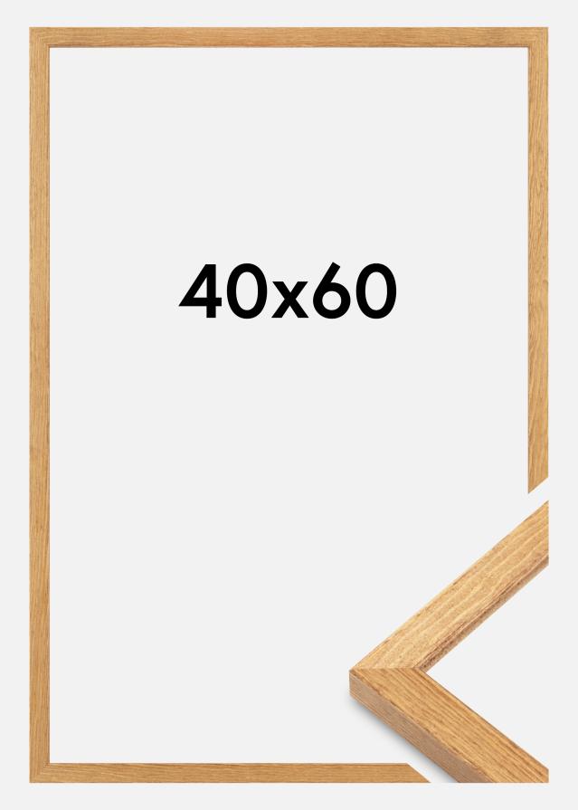 Okvir Tulipa Akrilno staklo Masivni hrast 40x60 cm