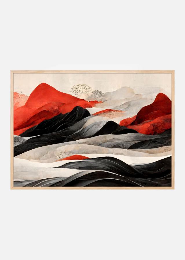 Red Mountains Plakat