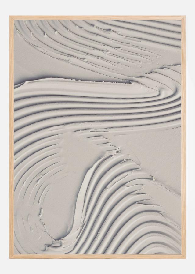 Mud Texture 14 Beige Plakat