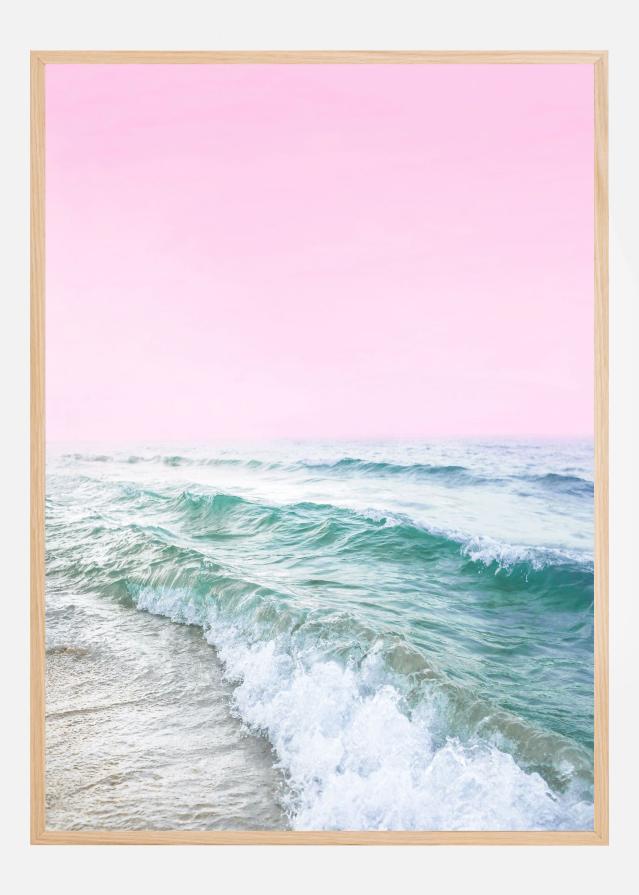 Pink Sky Beach Plakat