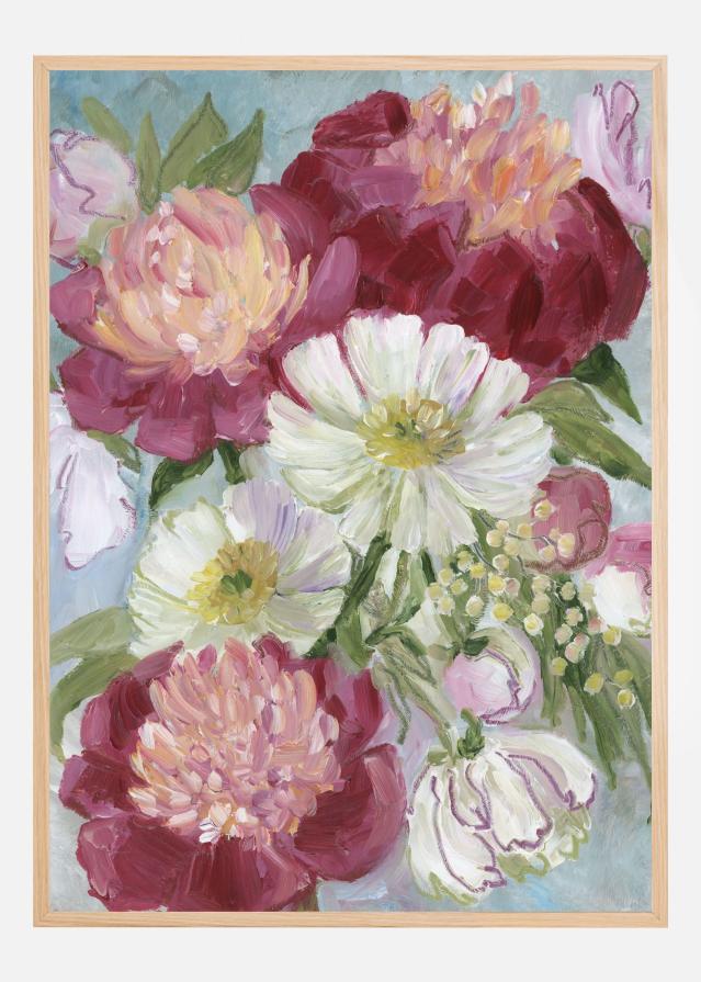 Eleanora painterly florals Plakat