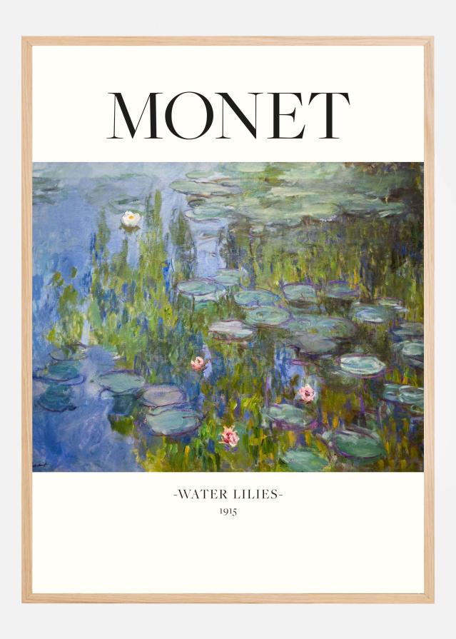 Water Lilies 1915 Plakat