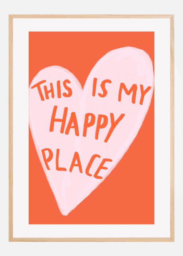Happy Place Plakat
