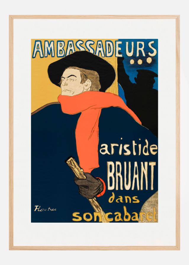 Ambassadeurs Aristide Bruant Dans Son Cabaret (1892) Plakat