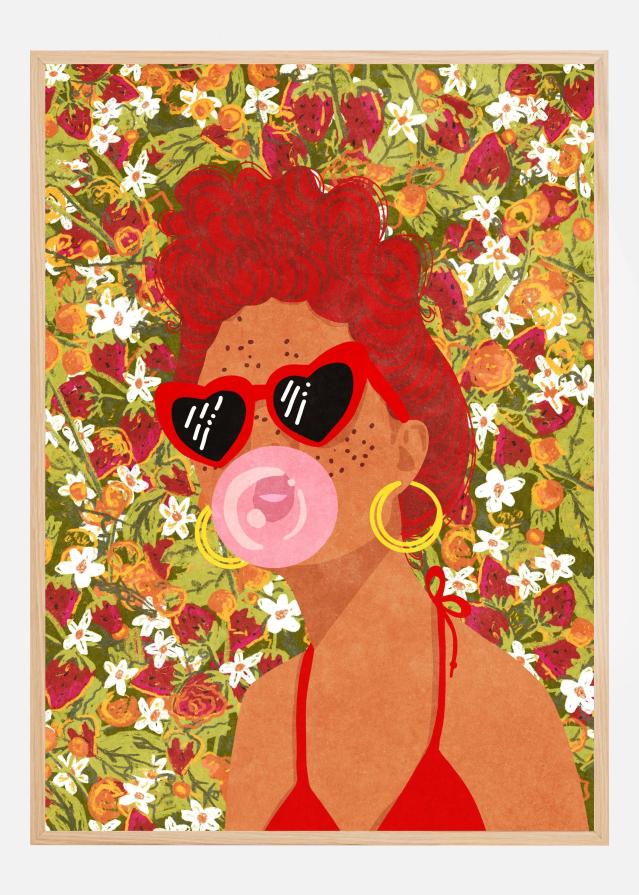 Strawbeery Lady Plakat