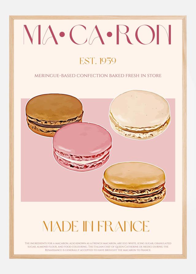 Macaron Print Plakat