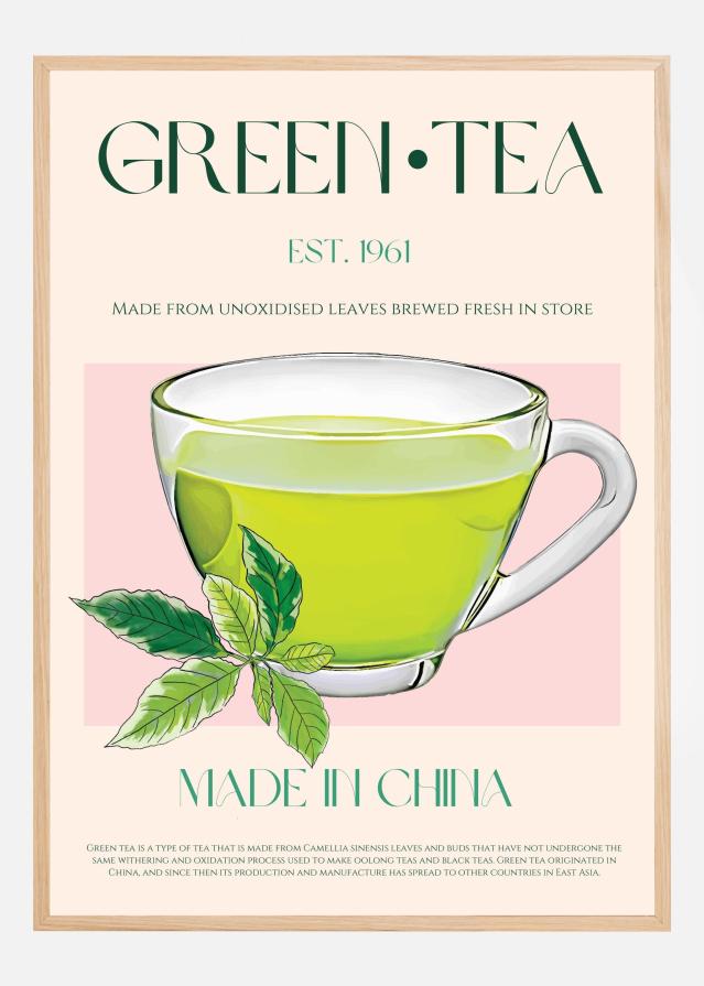 Green Tea Plakat