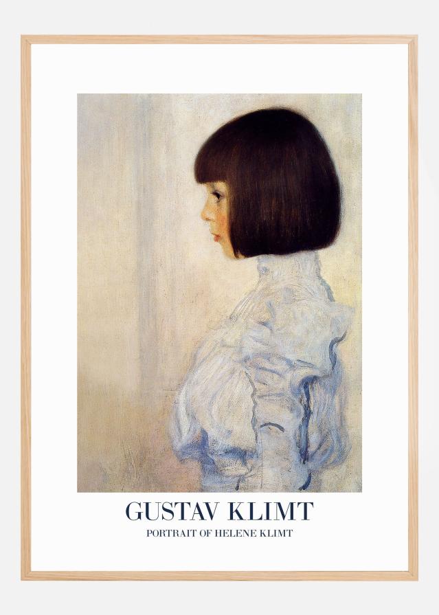 Portrait of Helene Klimt (1898) Plakat