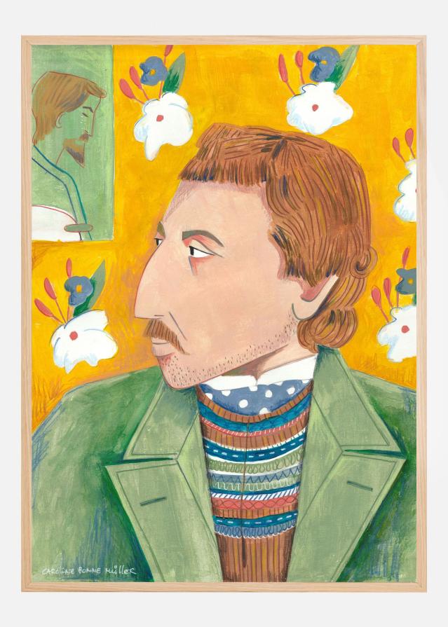 Paul Gauguin portrait Plakat