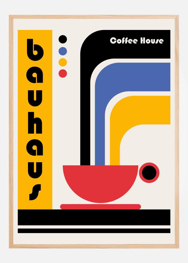 Bauhaus Coffee House Plakat