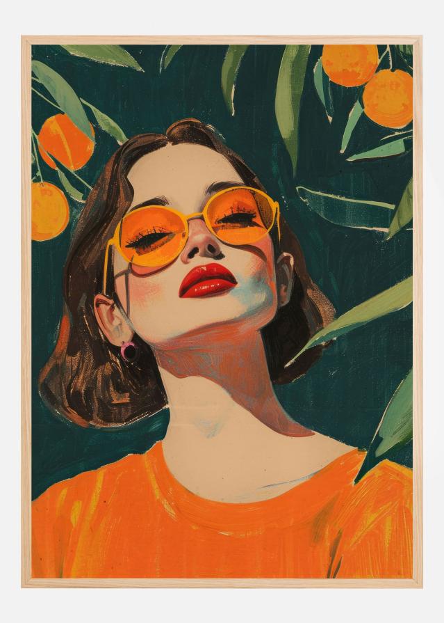 Under The Orange Tree Plakat