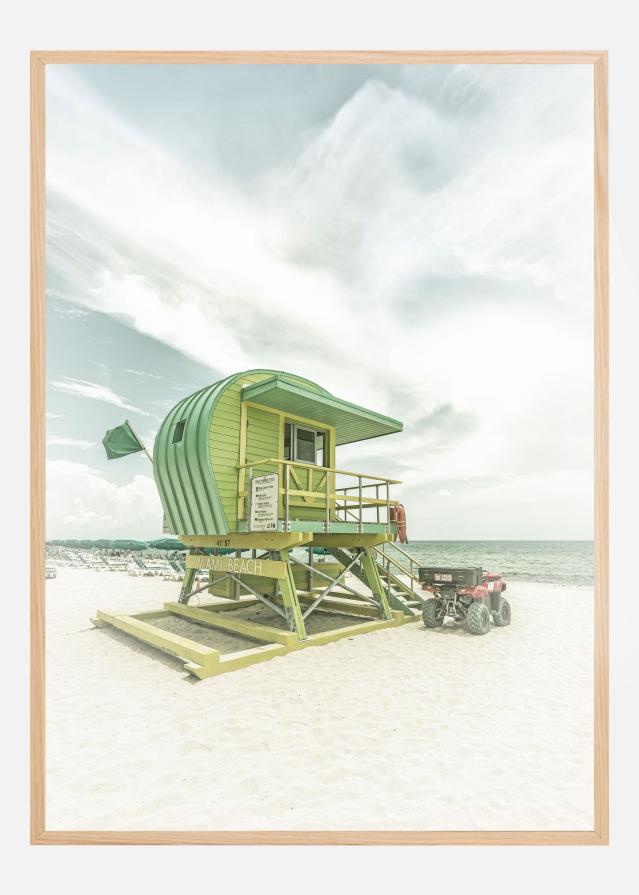 Vintage Florida Flair at Miami Beach Plakat