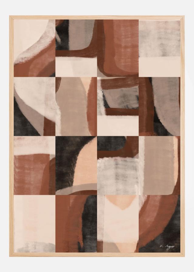 Abstract No.1 Plakat