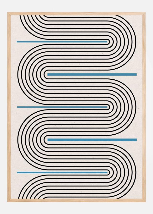 Modern Contemporary Balance No.4 Plakat