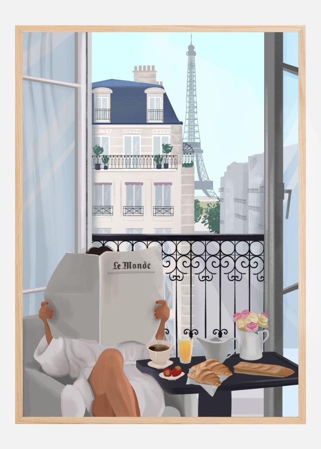 Paris Balcony Plakat