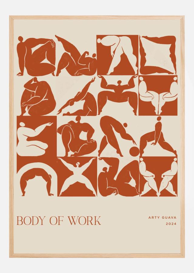 Body of Work (terracotta) Plakat