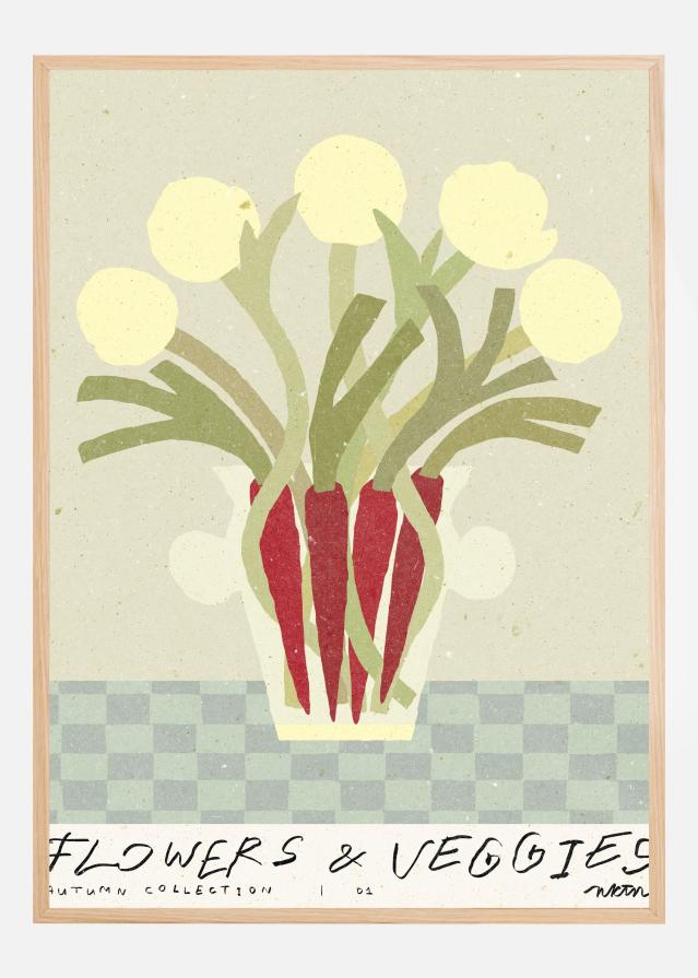 Flowers a Veggies 01 Plakat