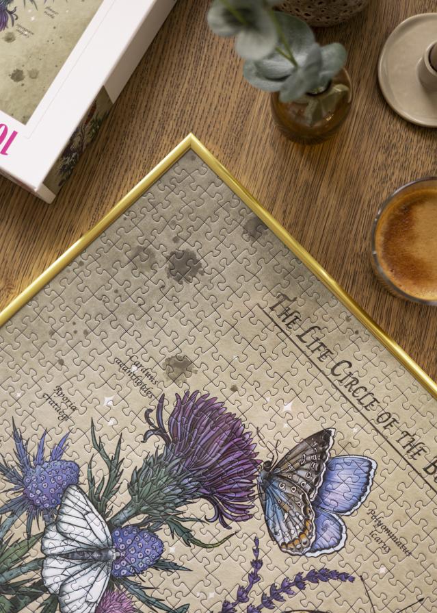 Okvir za slagalicu Zlatna 50x70 cm