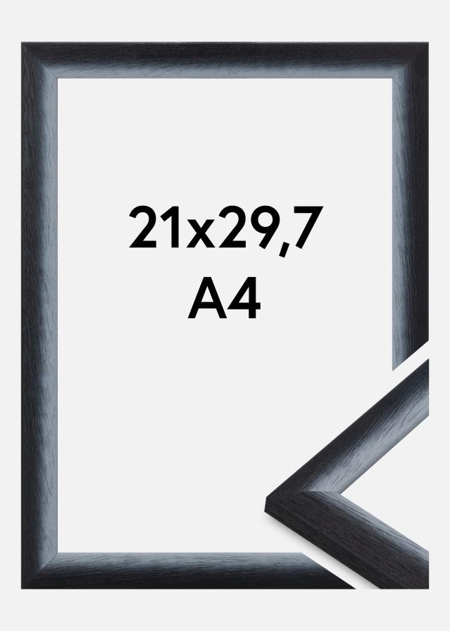 Okvir Cornwall Akrilno staklo Crna 21x29.7 cm (A4)