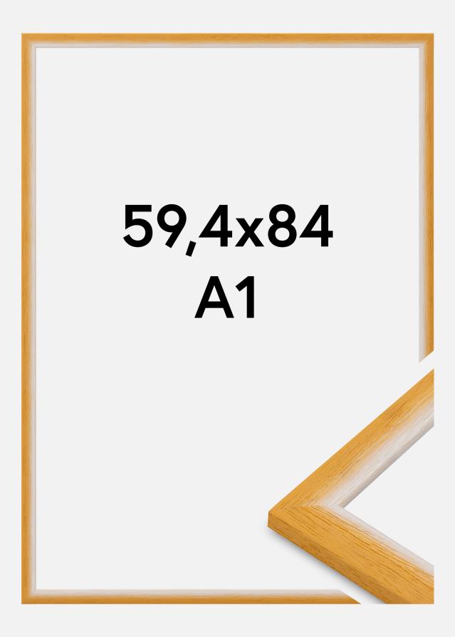 Okvir Cornwall Akrilno staklo Zlato 59,4x84,1 cm (A1)