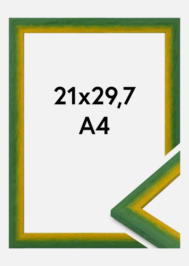 Okvir Cornwall Akrilno staklo Zeleni 21x29,7 cm (A4)