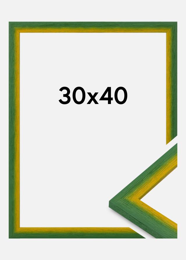 Okvir Cornwall Akrilno staklo Zeleni 30x40 cm