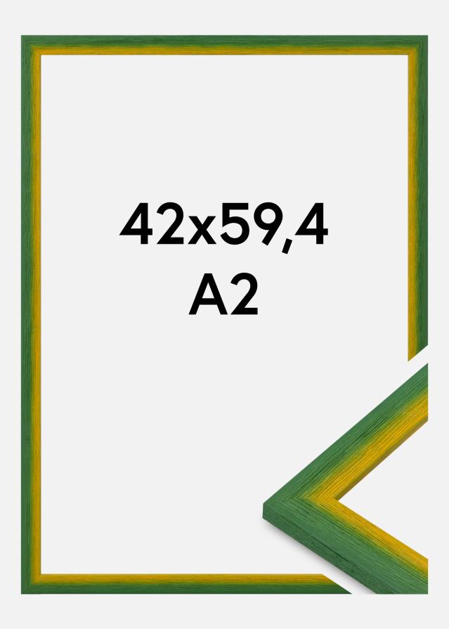 Okvir Cornwall Akrilno staklo Zeleni 42x59,4 cm (A2)