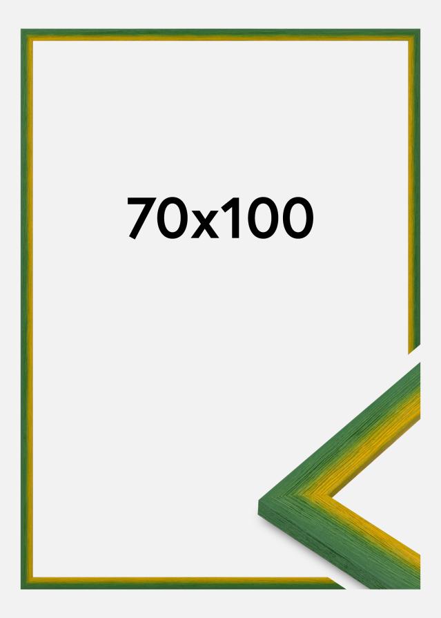 Okvir Cornwall Akrilno staklo Zeleni 70x100 cm