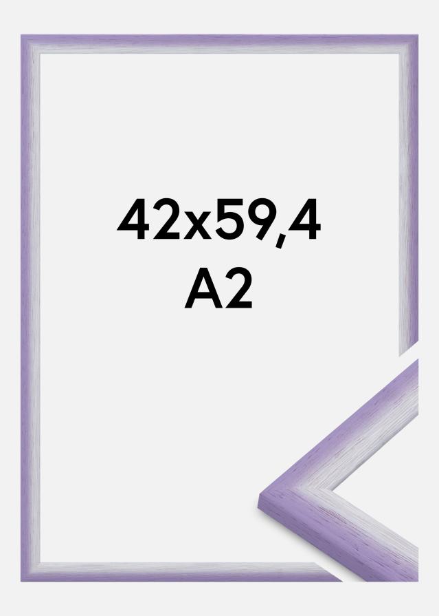 Okvir Cornwall Akrilno staklo Svjetloljubičasta 42x59,4 cm (A2)