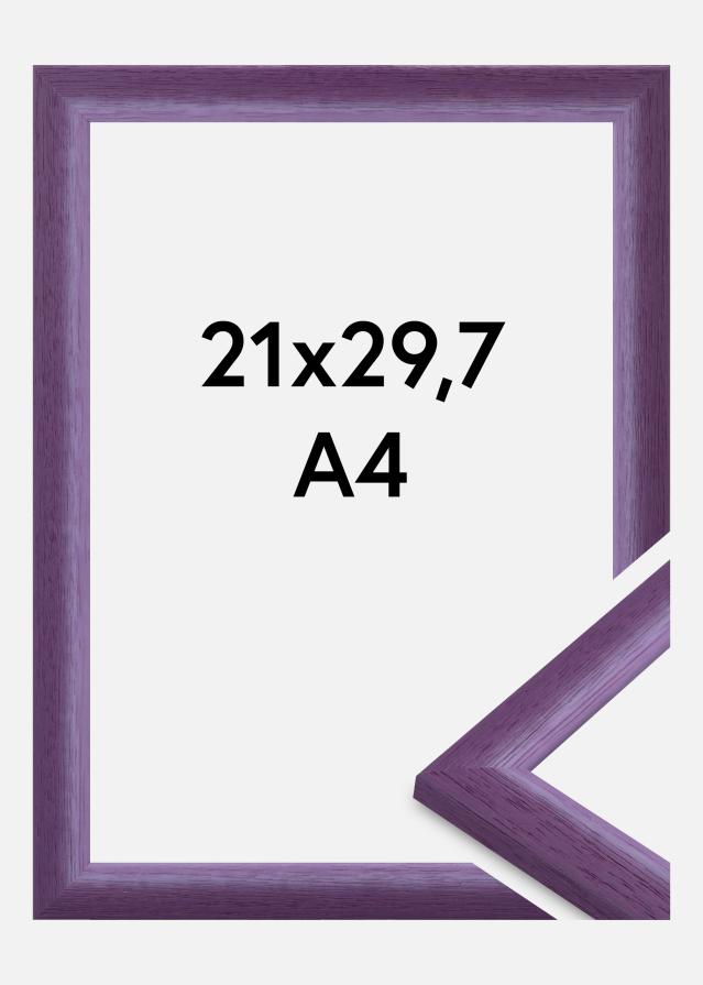 Okvir Cornwall Akrilno staklo Ljubičasta 21x29,7 cm (A4)