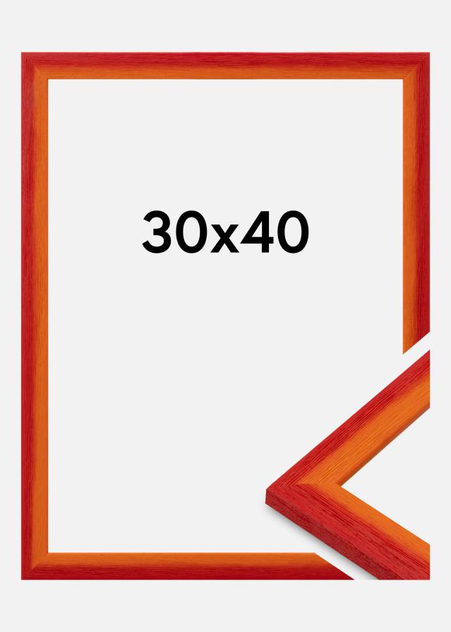 Okvir Cornwall Akrilno staklo Crvena 30x40 cm