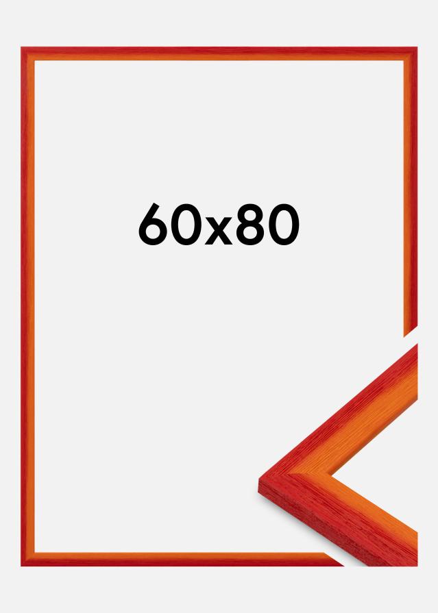 Okvir Cornwall Akrilno staklo Crvena 60x80 cm