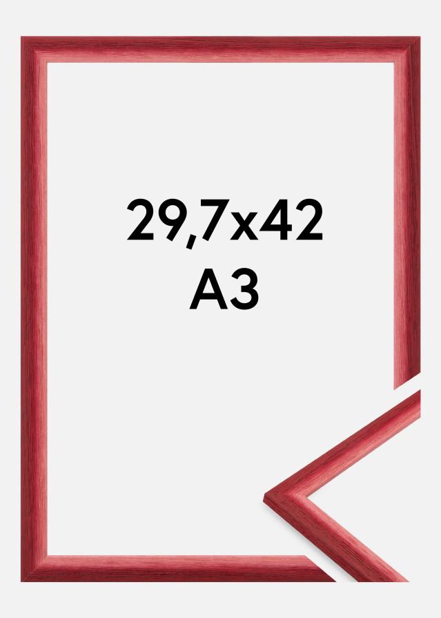 Okvir Cornwall Akrilno staklo tamnocrveni 29,7x42 cm (A3)