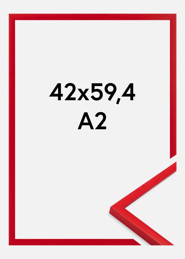 Okvir Kent Akrilno staklo Crveni 42x59,4 cm (A2)