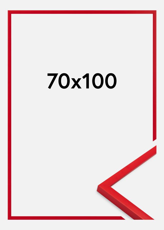 Okvir Kent Akrilno staklo Crvena 70x100 cm