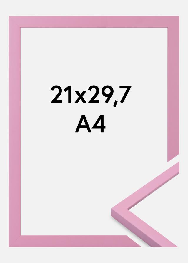 Okvir Kent Akrilno staklo Roza 21x29,7 cm (A4)